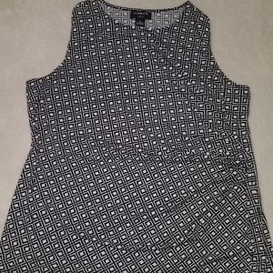 Liz Claiborne Geometric Blouse size 1x